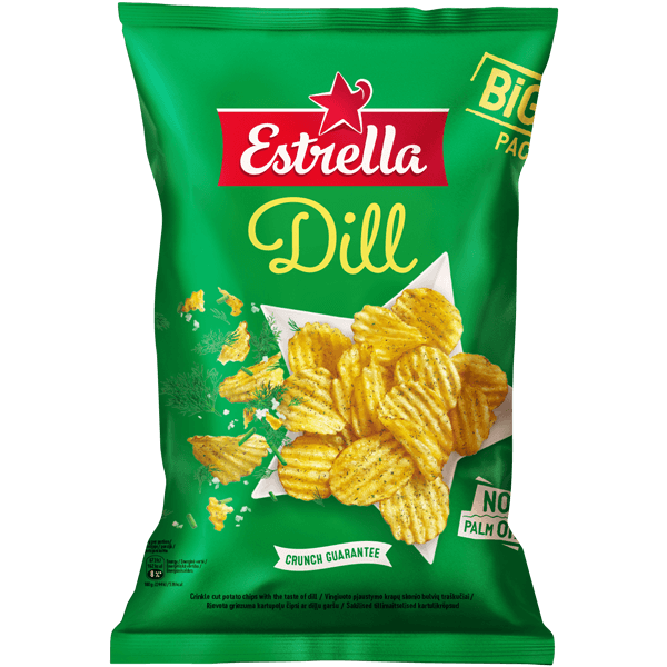 Estrella - Dill Flavour Crisps 180g