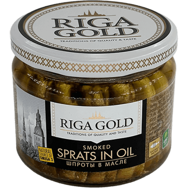 Gamma-A - Sprats in Oil Jar/Glass250g