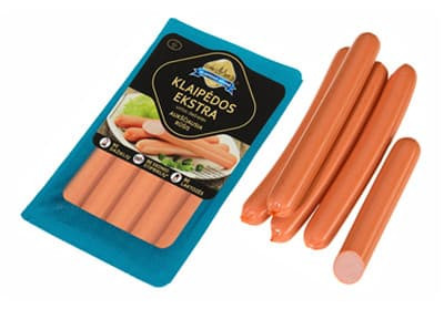 Klaipedos Mesine - Klaipedos Extra Cooked Sausages 260g