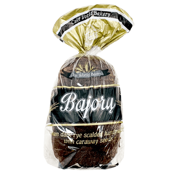Cake World Bakery - Bajoru Dark Rye Bread 800g