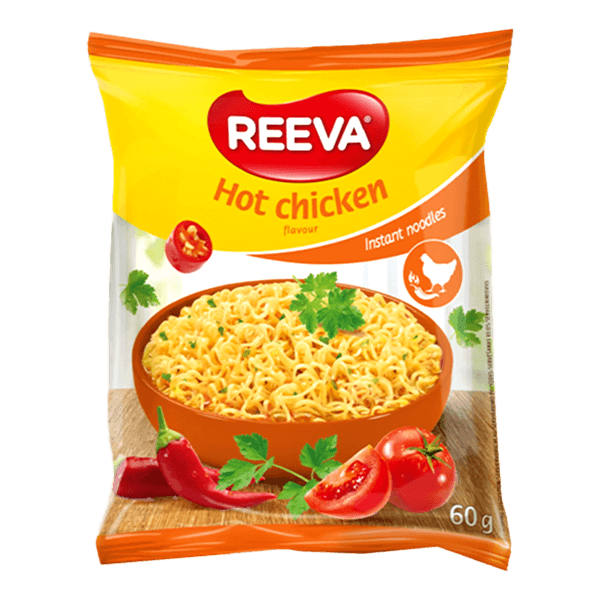Reeva - Instant Noodles Hot Chicken 60g