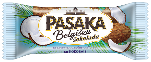 Pasaka - Glazed Curd Cheese Bar with Coconut and Belgian Chocolate 40g