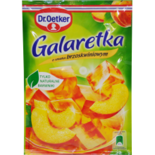 Dr.Oetker - Peach Flavour Jelly 72g