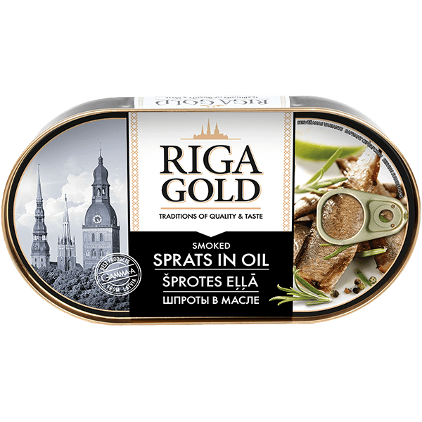 Gamma-A - Sprats in Oil 190g (Key)
