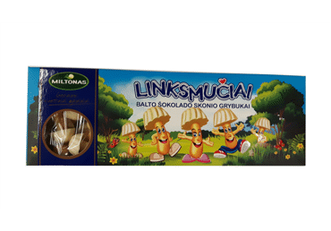 Linksmuciai - White Mushrooms Biscuits 170g