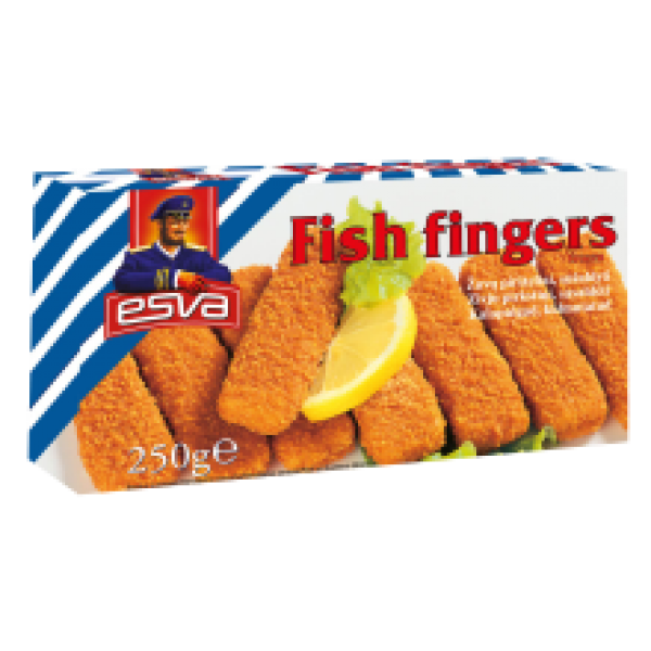 Esva - Breaded Fish Fingers 50% 250g