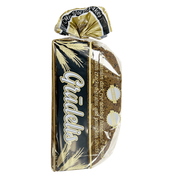 Cake World Bakery - Grudelis Dark Rye Bread 350g