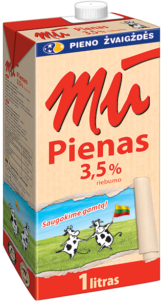 Mu - Milk 3.5% Fat 1L