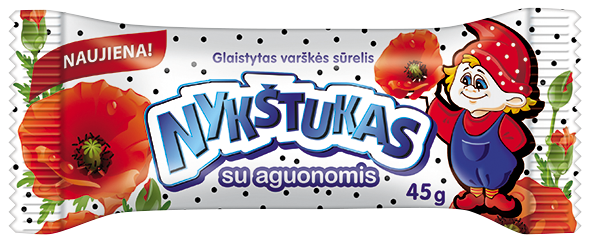 Nykstukas - Glazed Creamed Curd with Poppy Seeds 45g