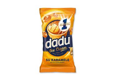Dadu - Caramel Coated Ice Cream with Caramel Filling in Wafer Cup 120ml