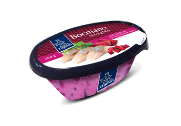 Bocmano - Herring Fillet with Beetroot in Mayonnaise Sauce 300g
