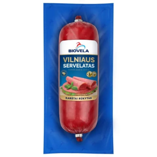 Biovela - Vilniaus Hot Smoked Saveloy 280g