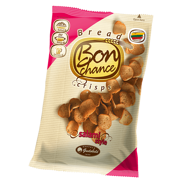 Bon Chance - Bread Crisps Salami Taste 120g