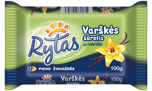 Rytas - Curd Cheese Bar with Vanilla 100g