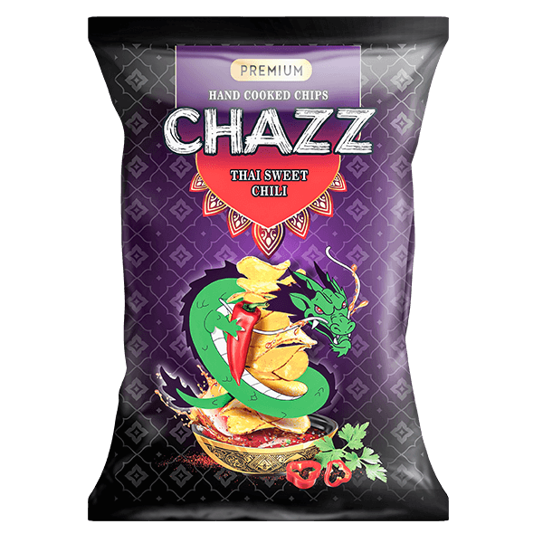 Chazz - Potato Chips Thai Sweet Chili Flavour 90g