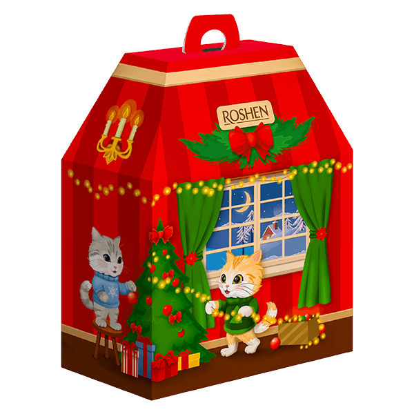 Roshen - Gift Set New Years Fireplace 665g