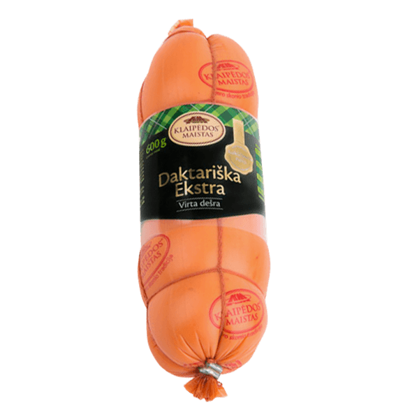 Klaipedos Maistas - Extra Daktariska Cooked Sausage 600g