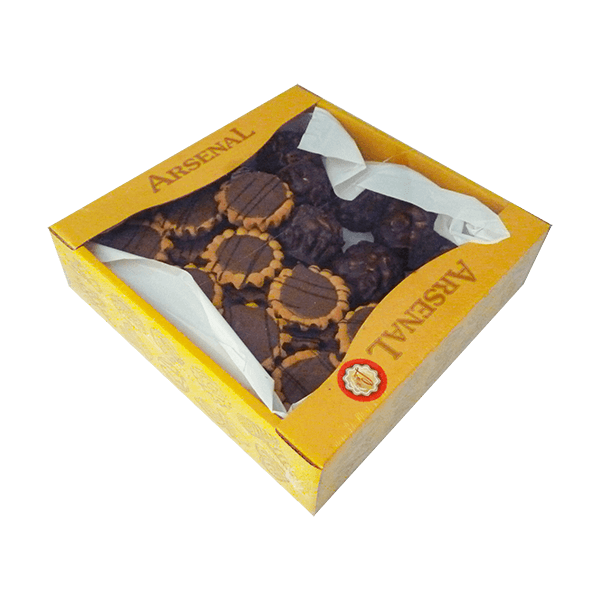 Arsenal - Cupcakes with Nut Filling/Cupcake with Toffi 500g  