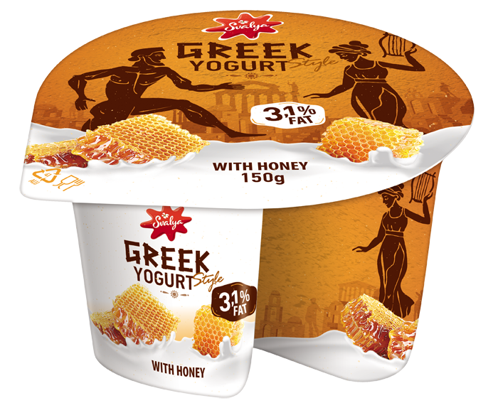 Pieno Zvaigzdes - Greek Yogurt with Honey 150g