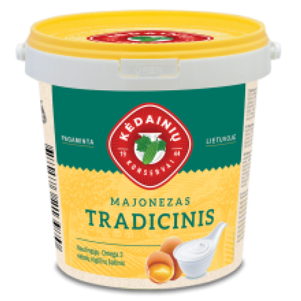 Kedainiu Konservai - Traditional Mayonnaise 40% Fat 1kg