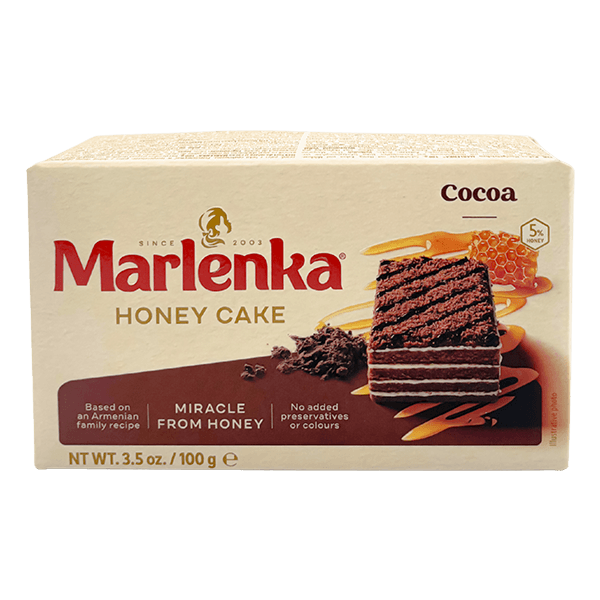 Marlenka - Cocoa Honey cake 100g