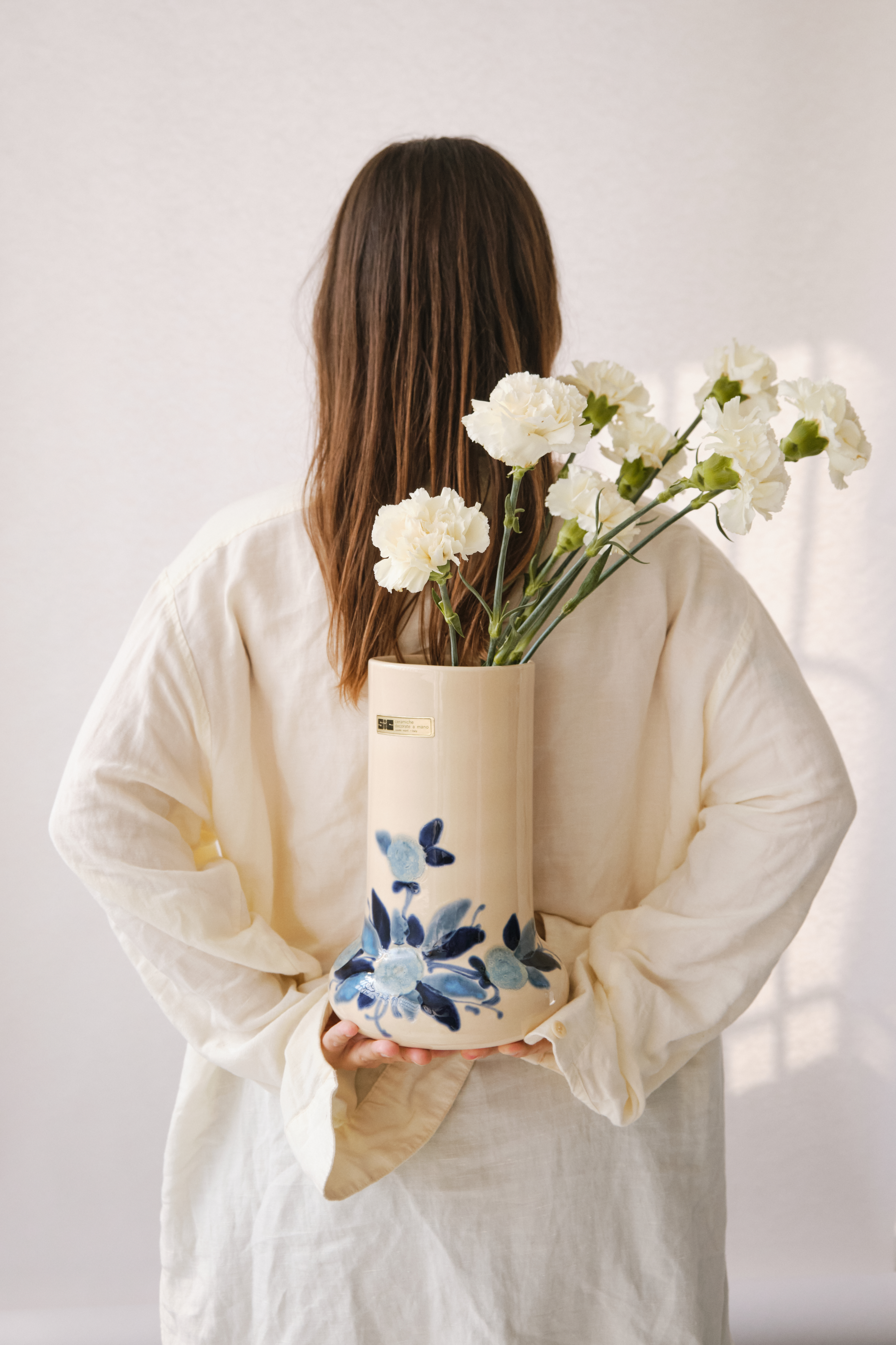 Handmade vase /Italian company SIC, 1960s-70s