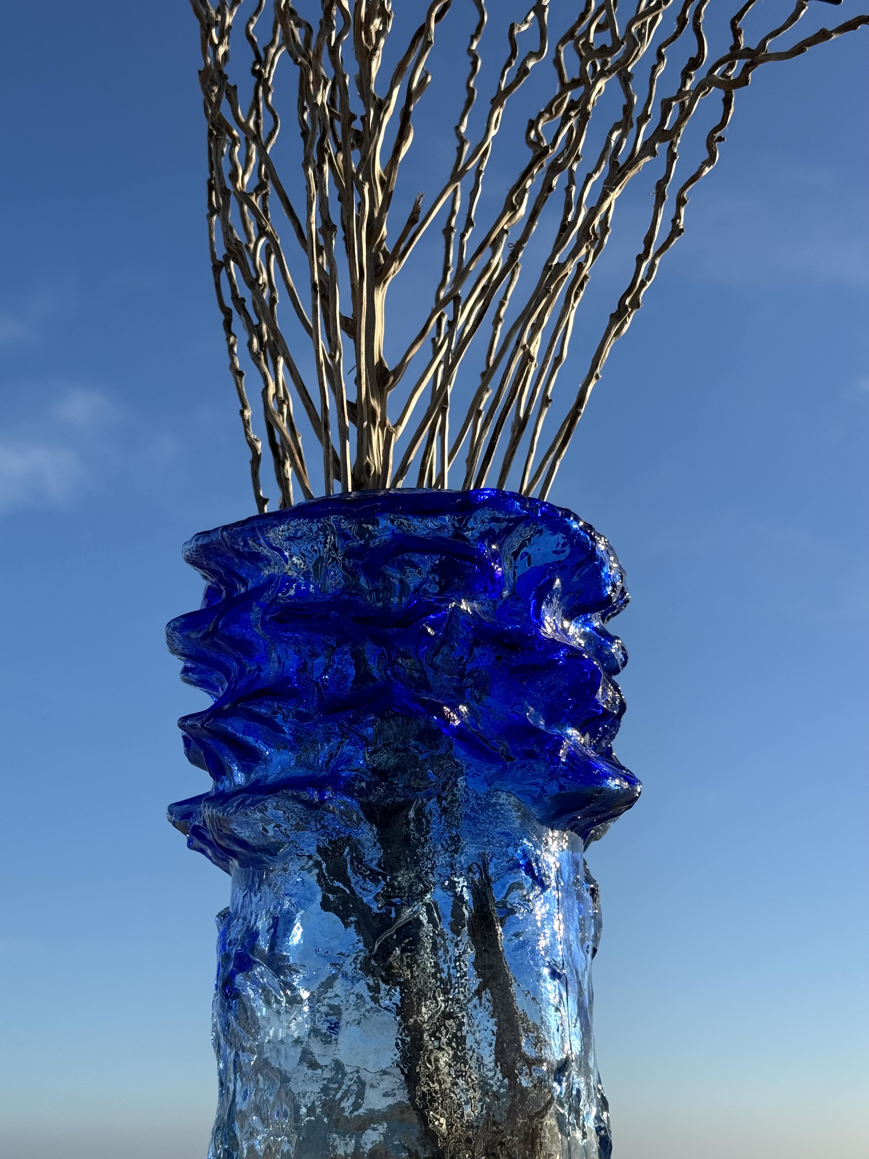 Vase by Kaj Blomqvist 1970s for Kumela Riihimäki/ Finland