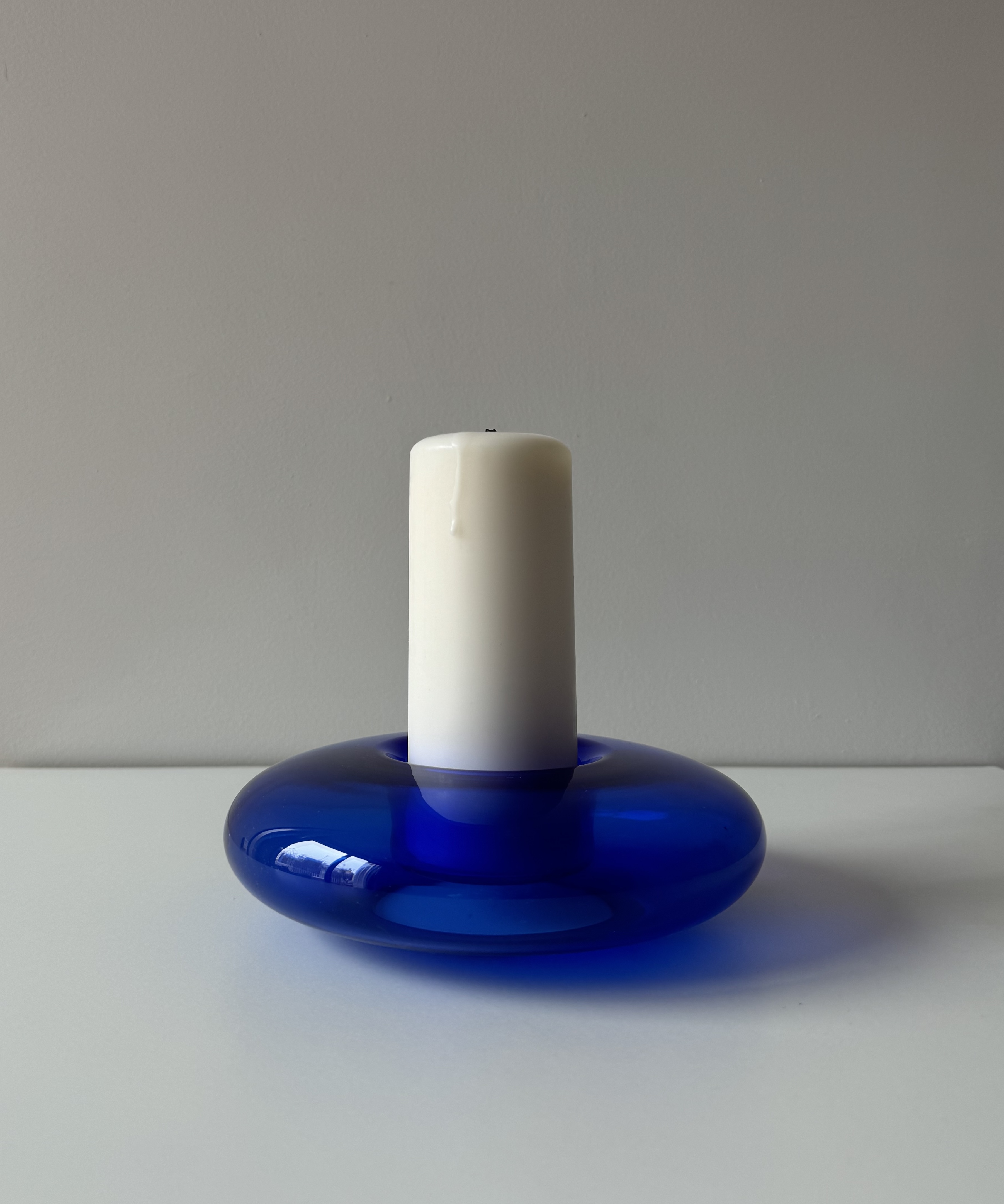 Glass candle holder by the Finnish company Muurla Design  