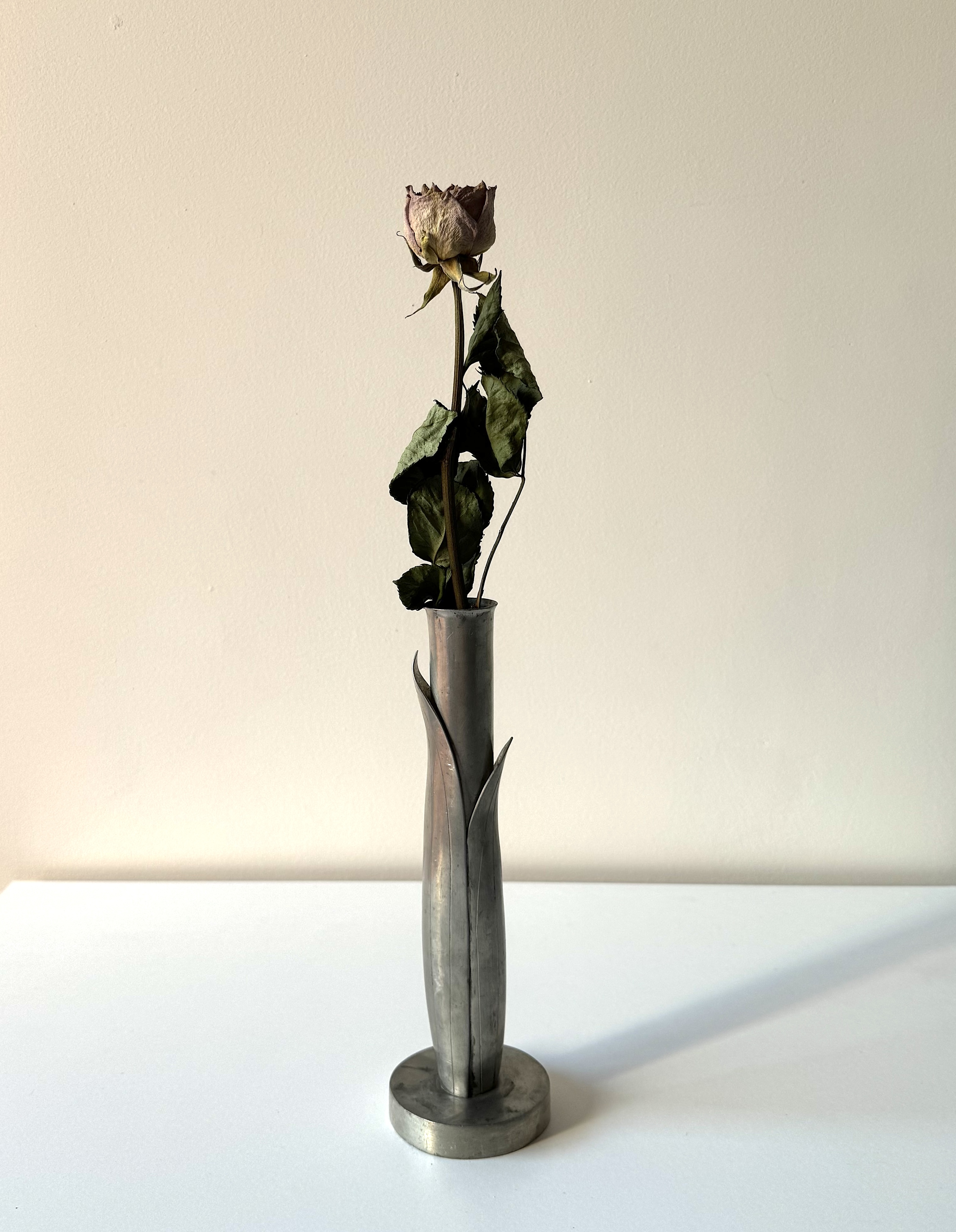 Handcrafted Metal Candle Holder/ Finland 