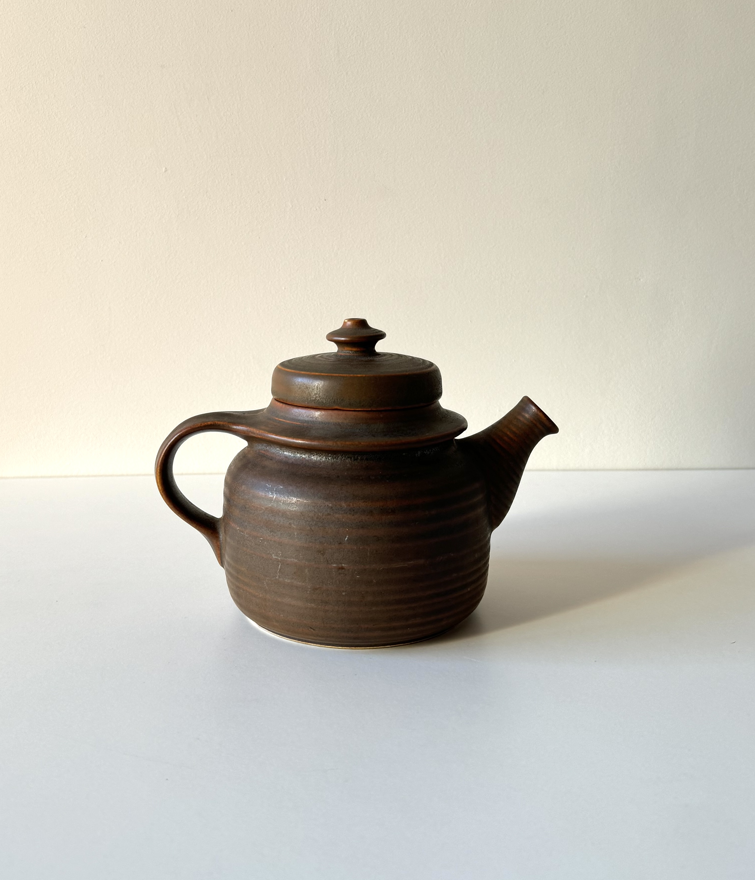 Arabia Finland teapot Kaarna Bark/ GÖRAN BLÄCK 1960s  