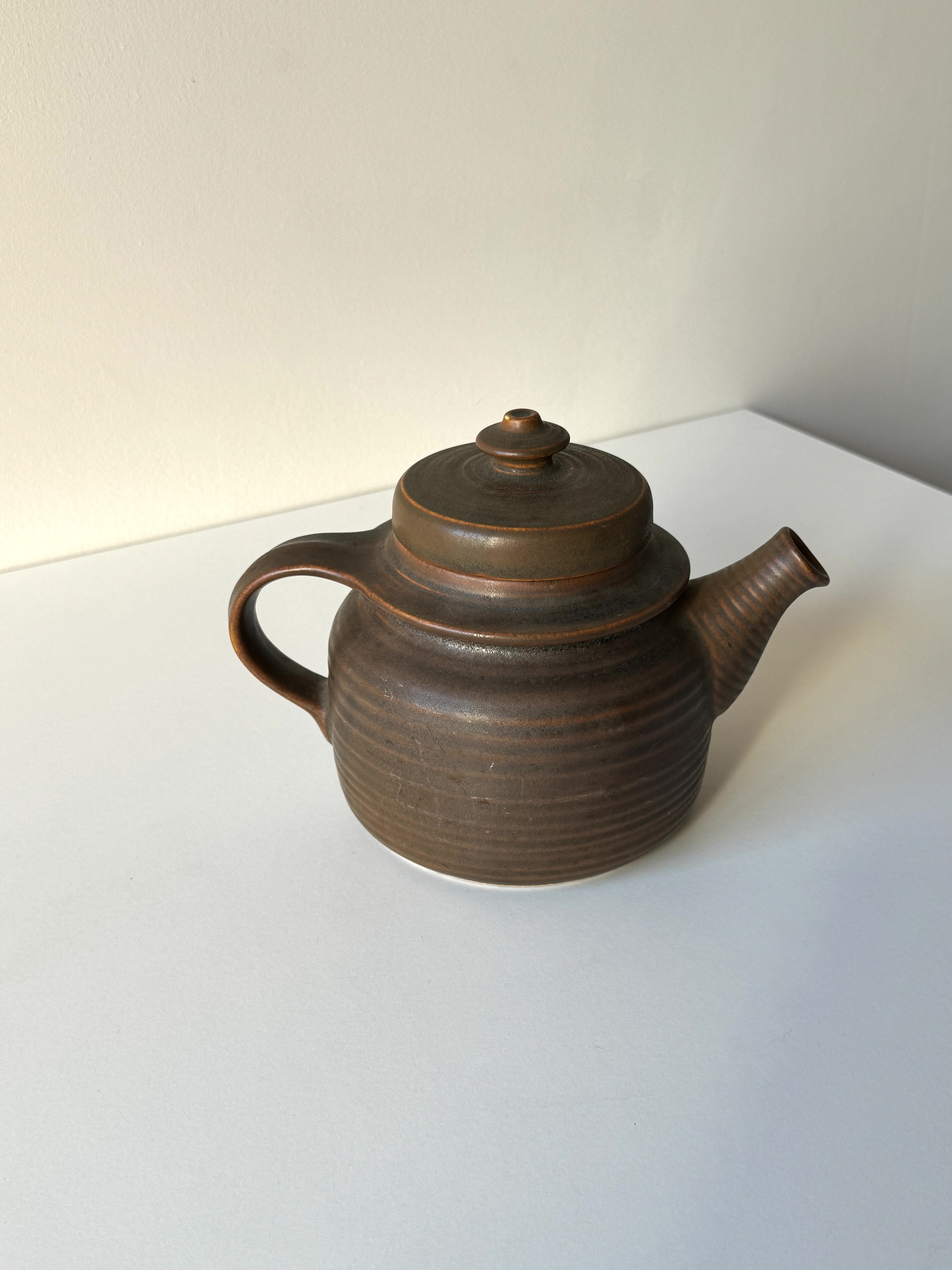Arabia Finland teapot Kaarna Bark/ GÖRAN BLÄCK 1960s  