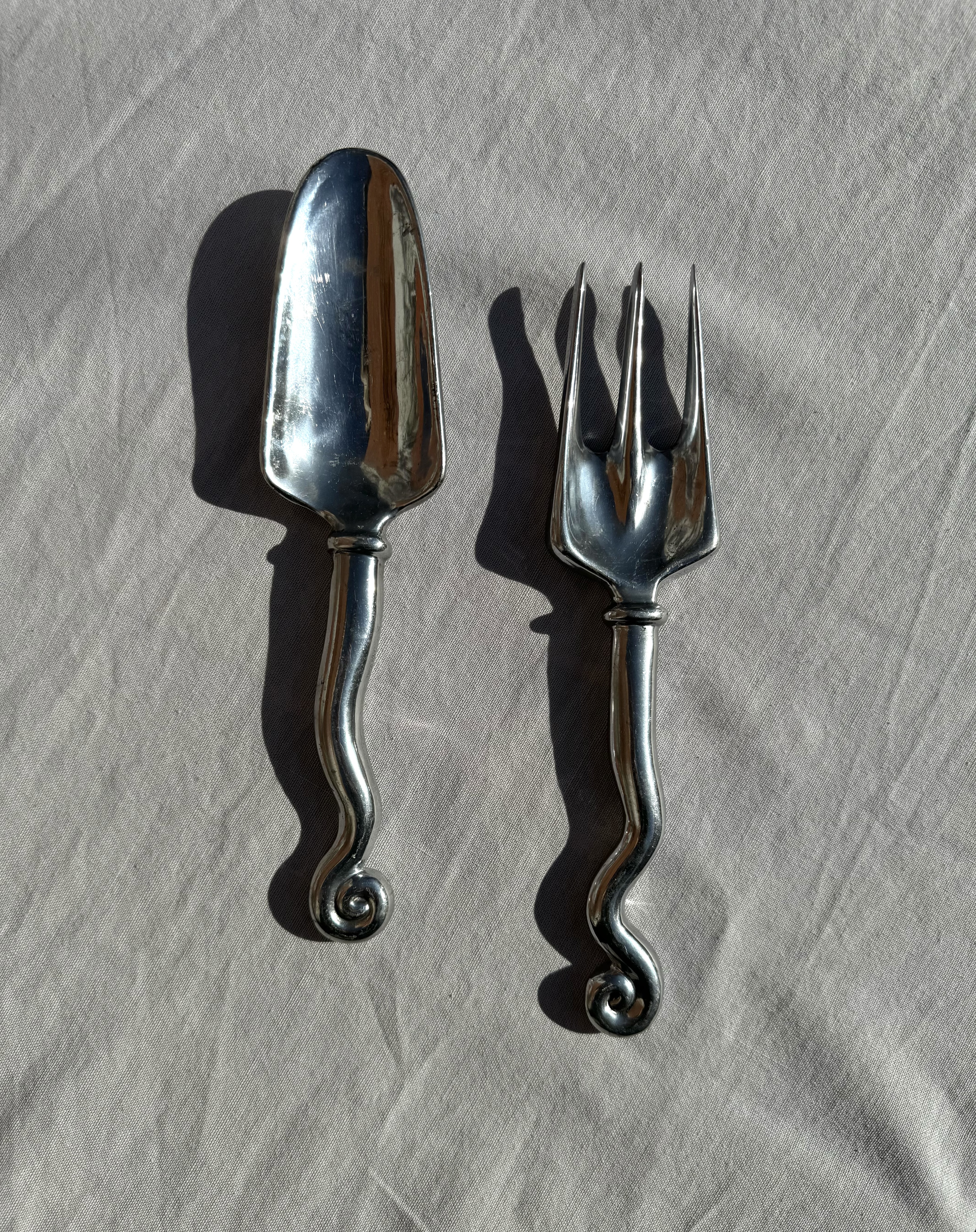 Fork + Spatula/Garden Set  CaRRoL BoYeS, Wellengriff Design 