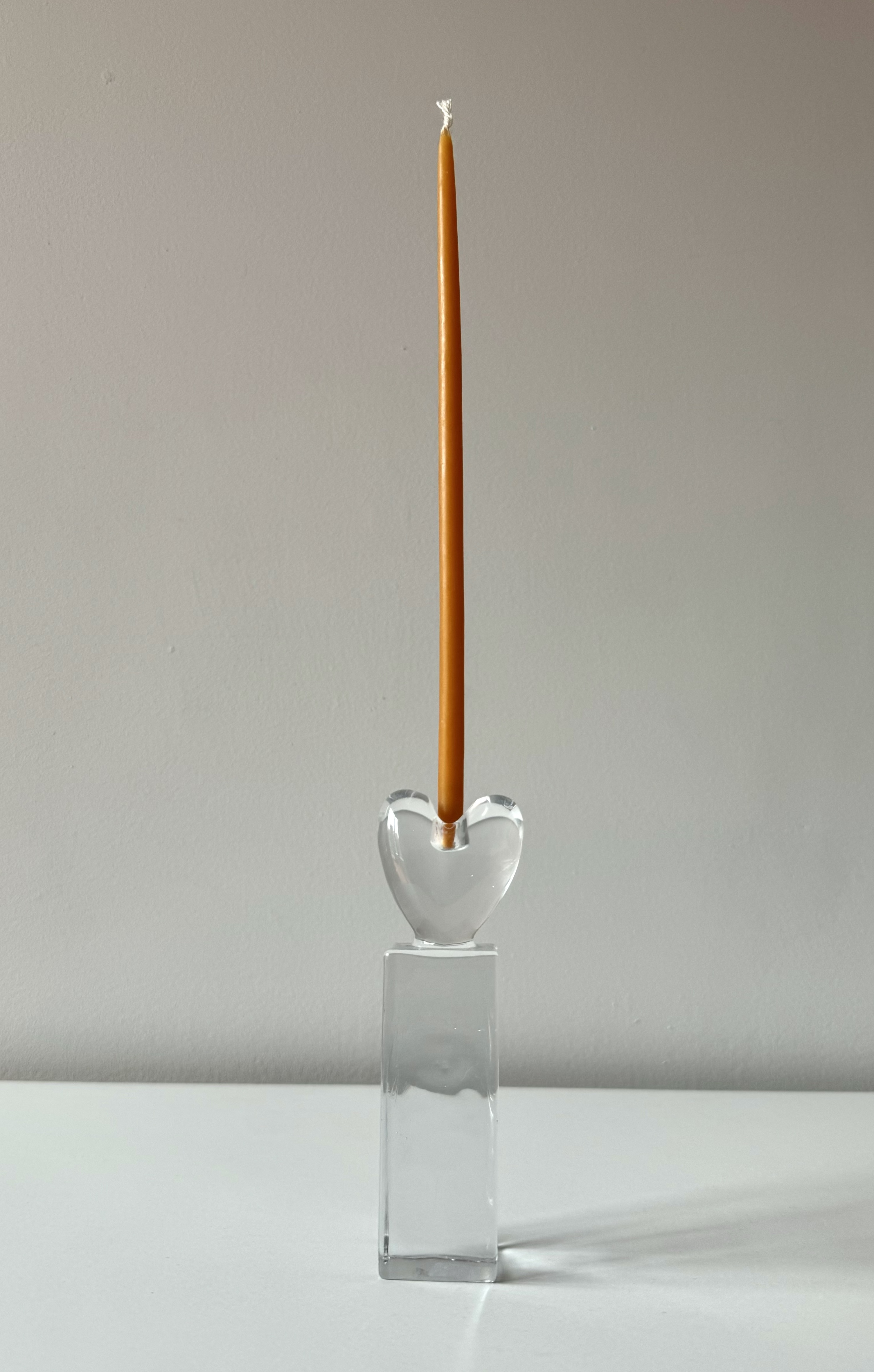 Crystal candle holder /Holme Gaard / Denmark  
