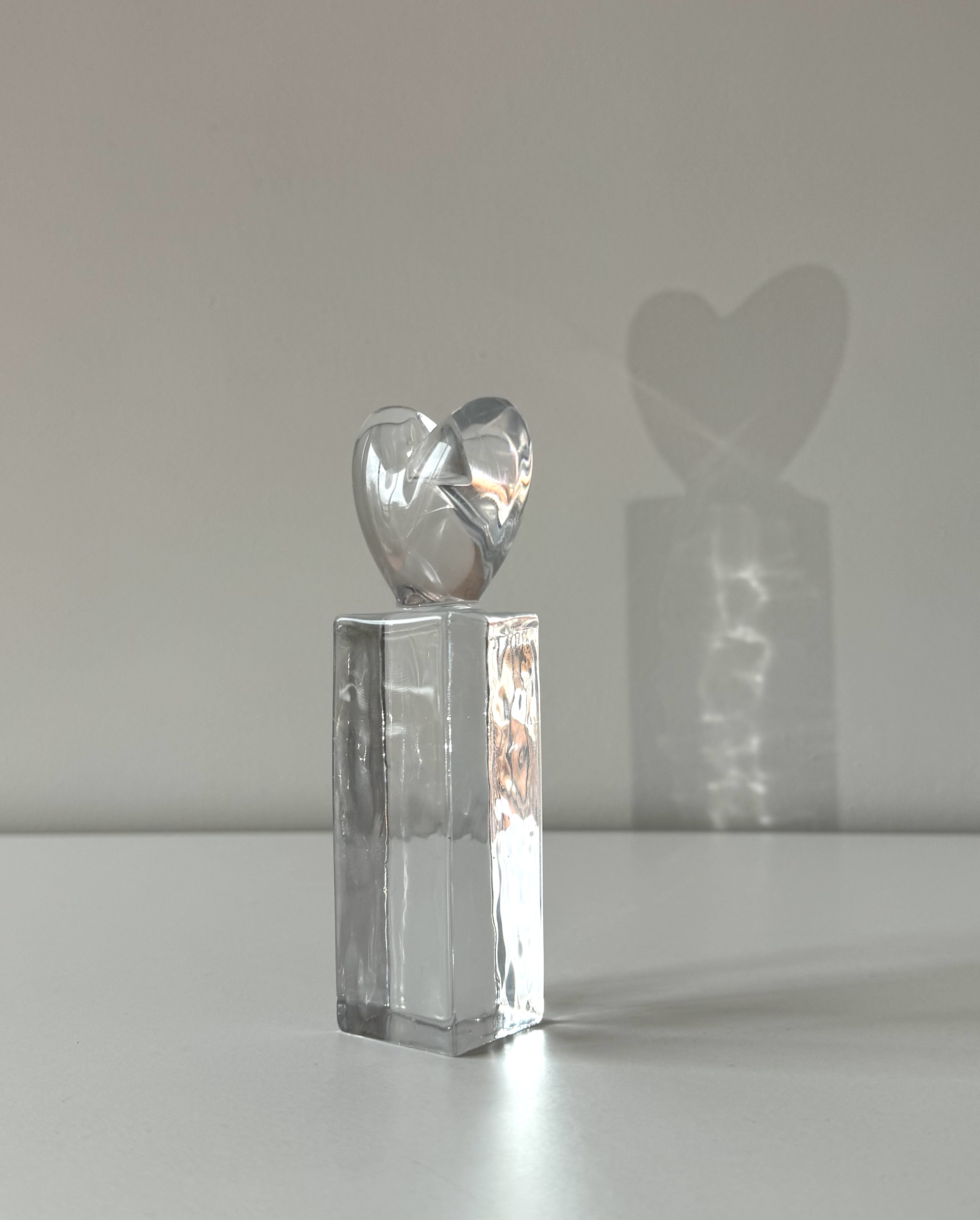 Crystal candle holder /Holme Gaard / Denmark  