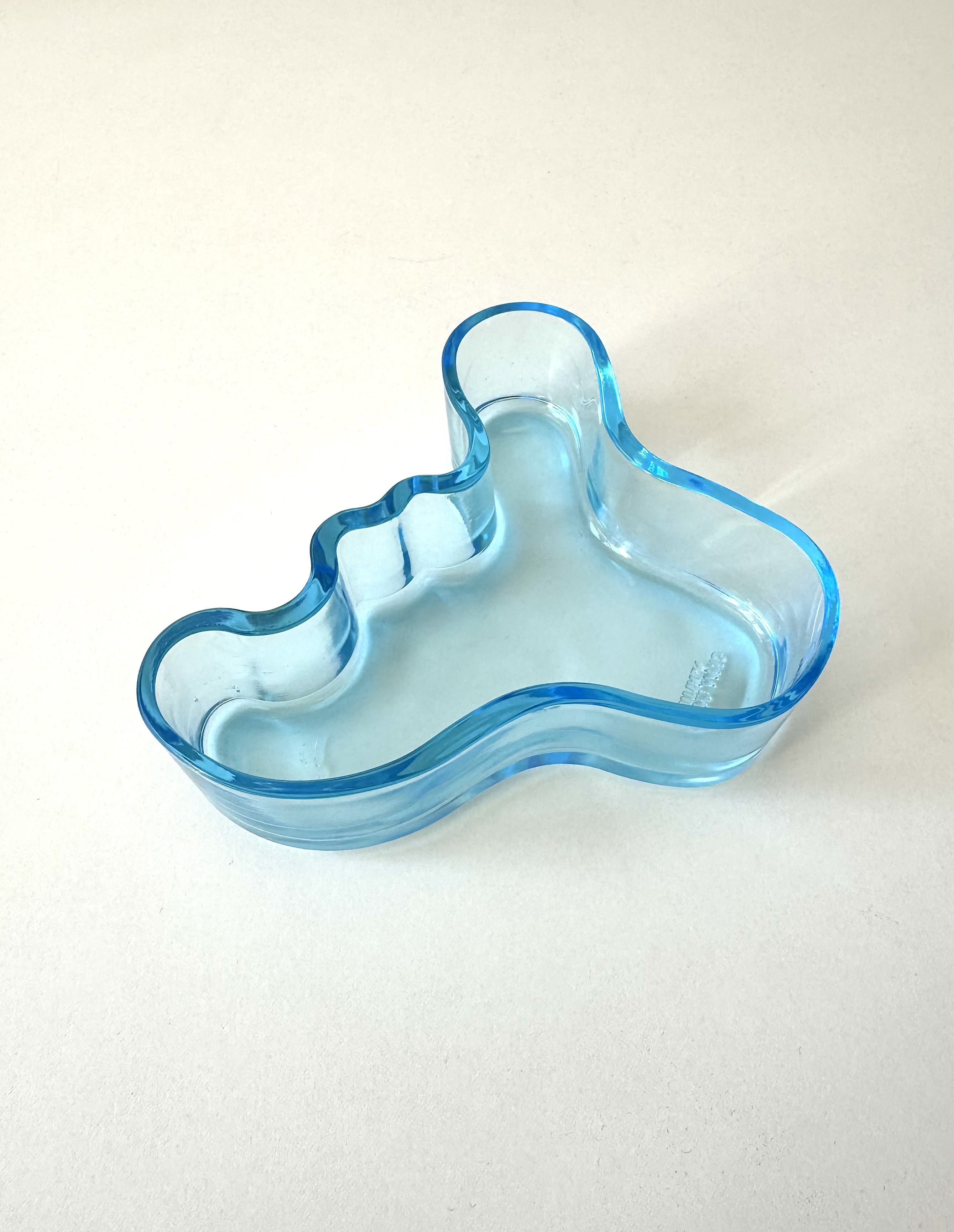 Glass Bowls by Finnish Glass Company Iittala / Designer Alvar Aalto  