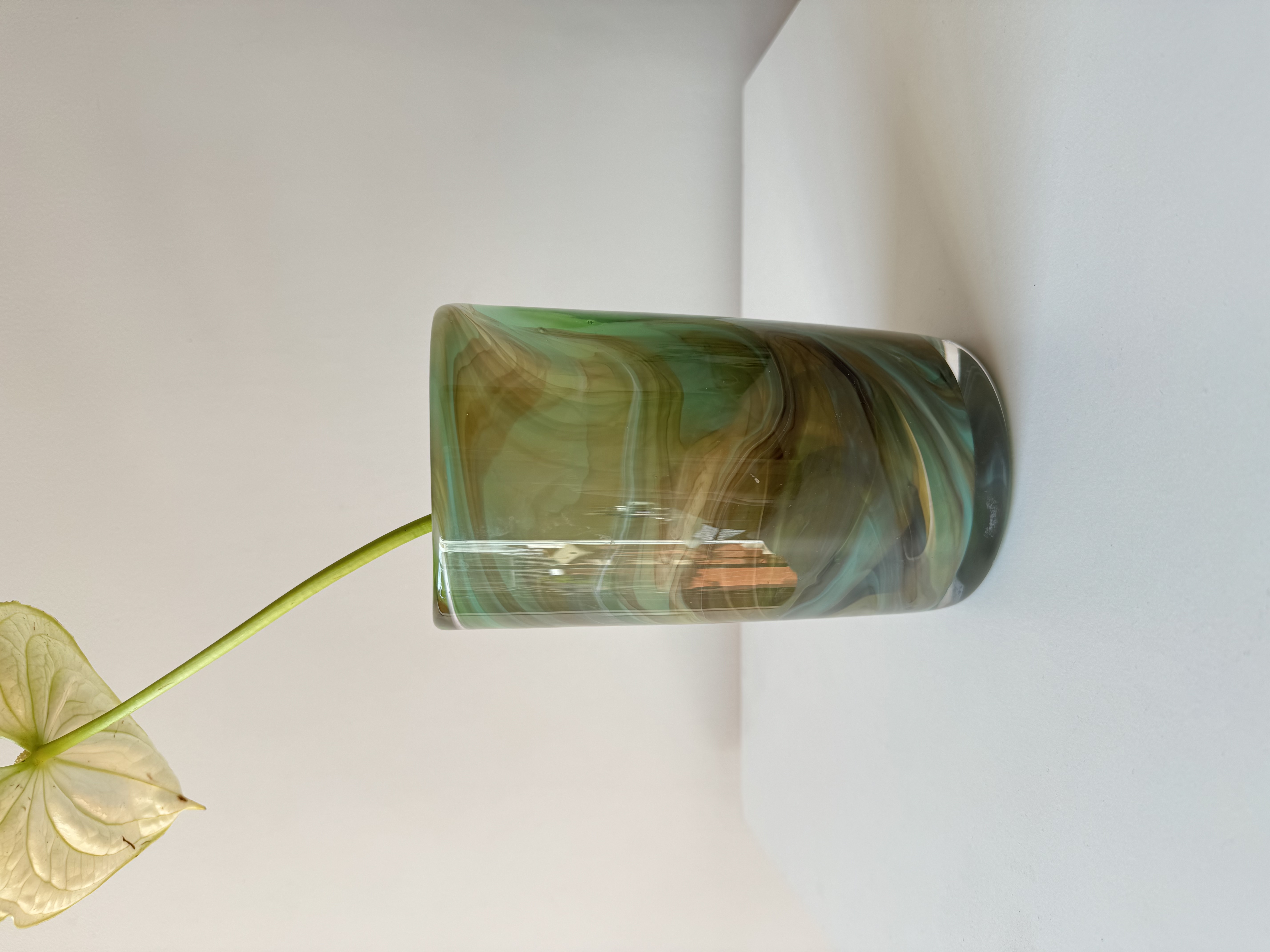 Handmade vase  Glas hagen HÜTTE