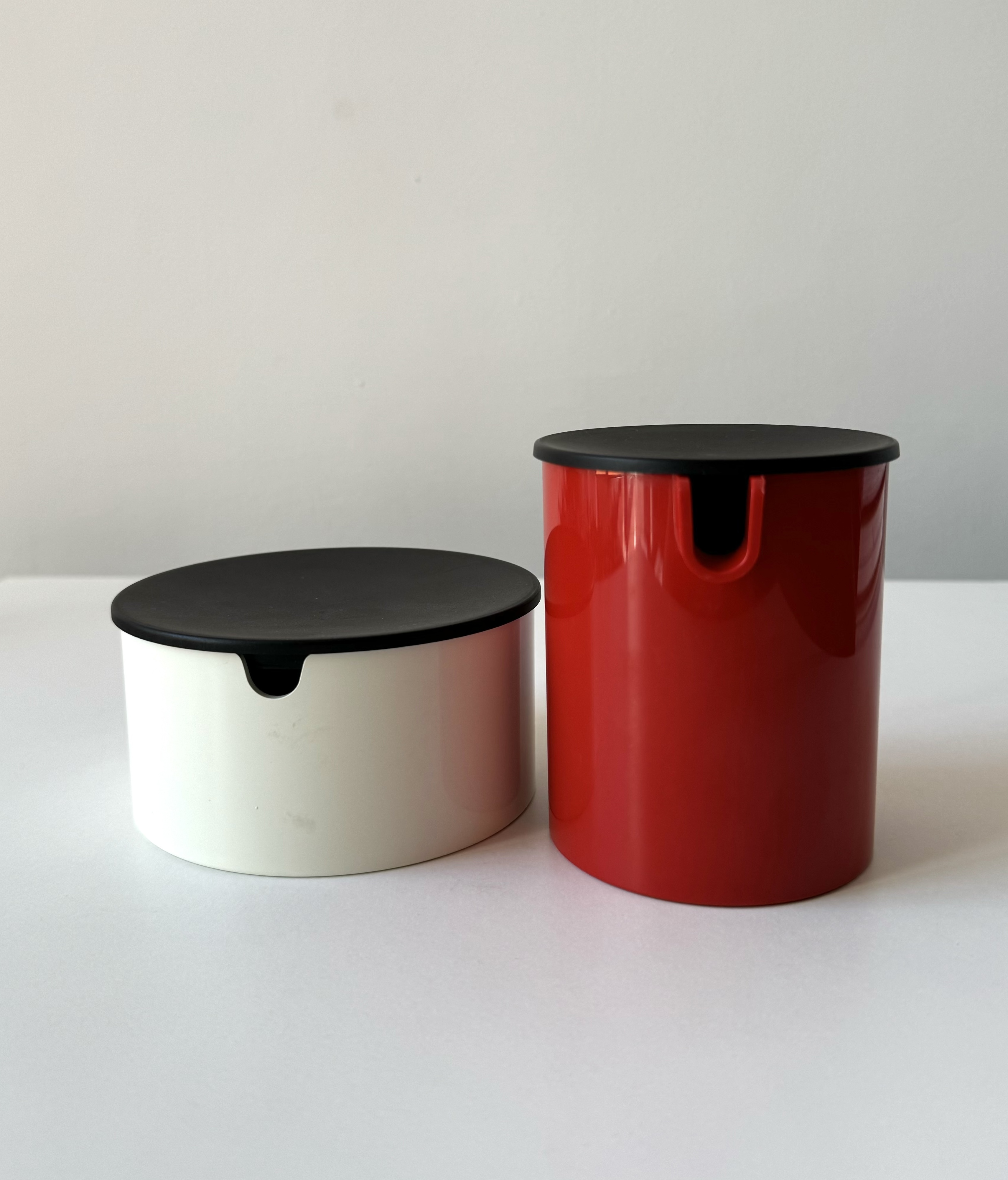 Sugar bowl and milk jug by Erik Magnussen / Stelton made in Denmark in 1980s
