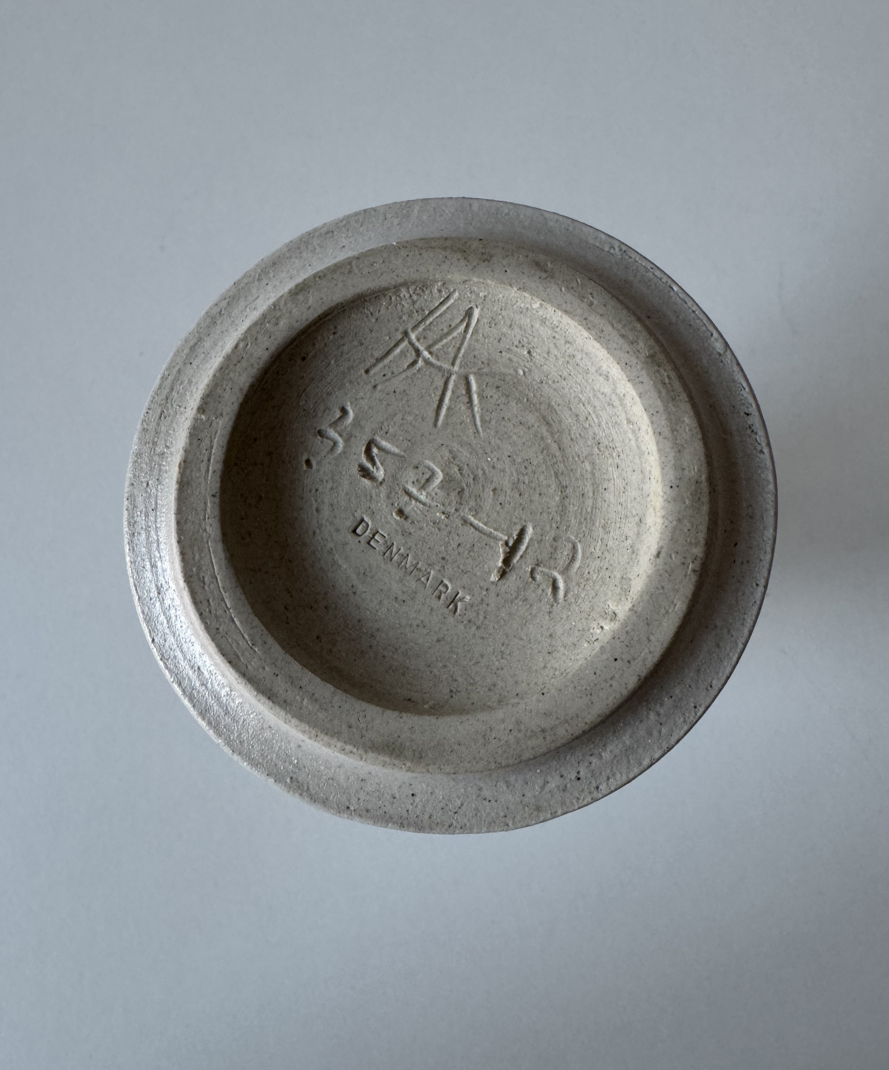  Handmade candle holder  from 1970/Denmark/ brand Kähler 