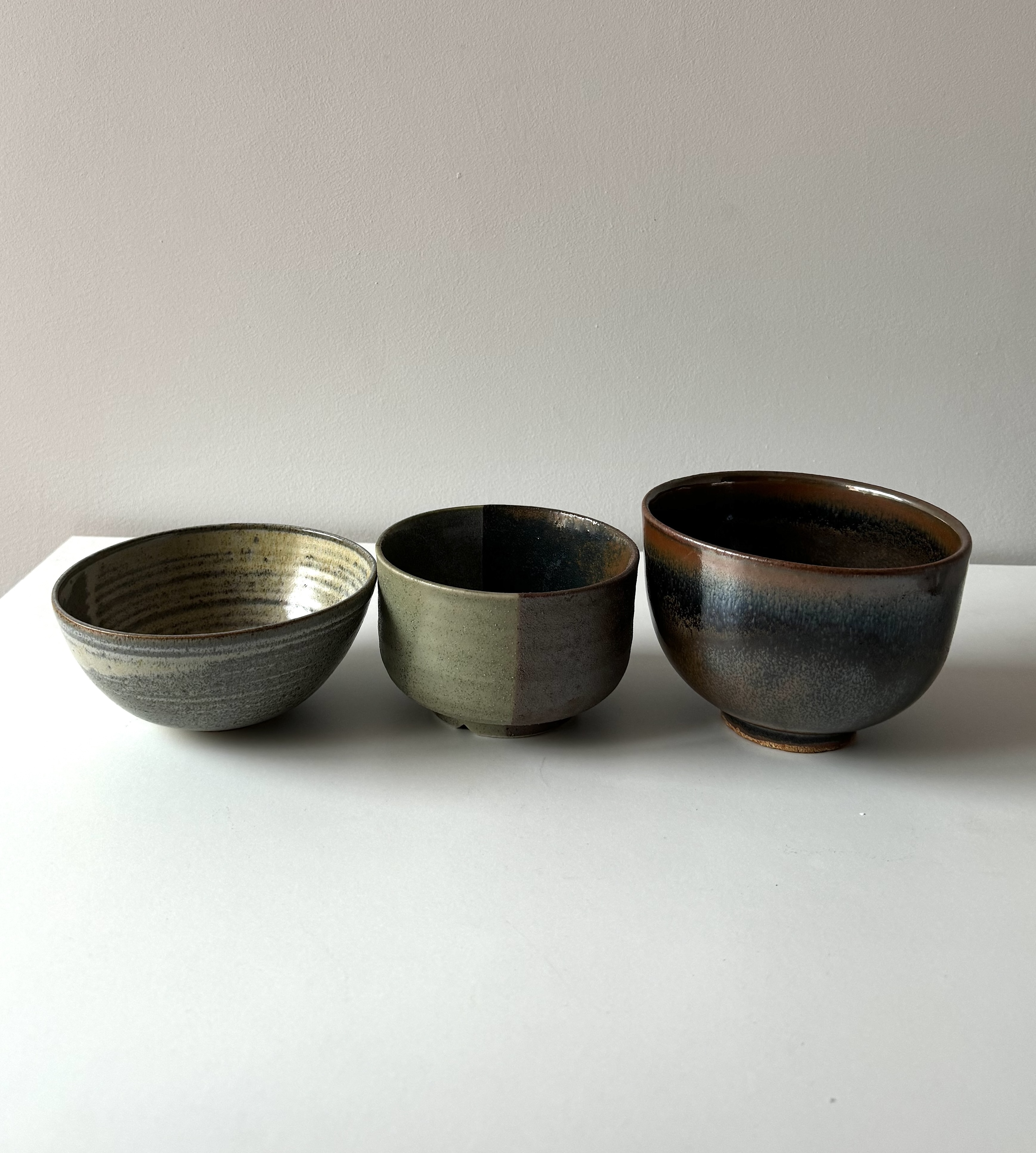 Handcrafted ceramic bowls 
