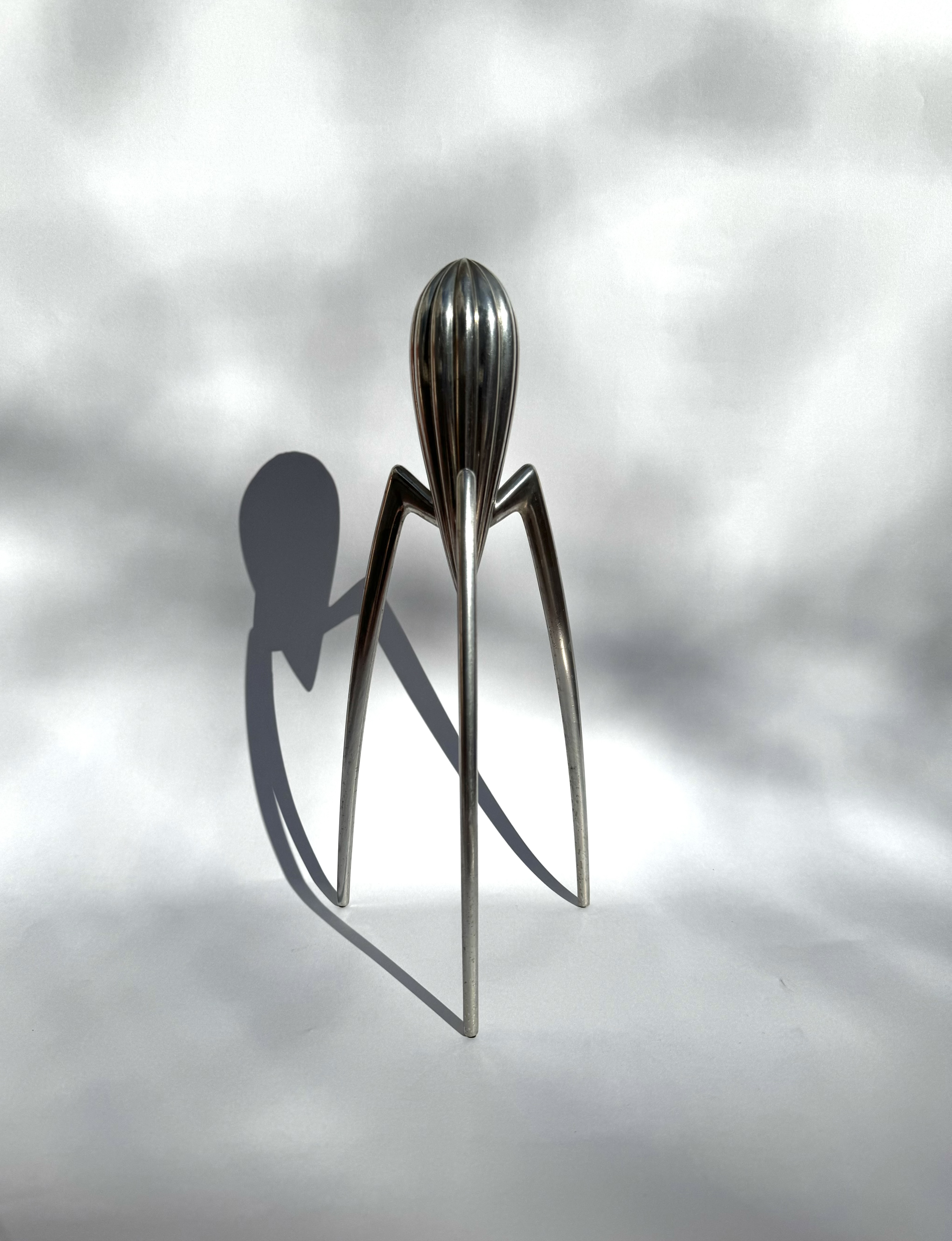 The “Juicy Salif” juicer, designed by Philippe Starck for Alessi in 1990