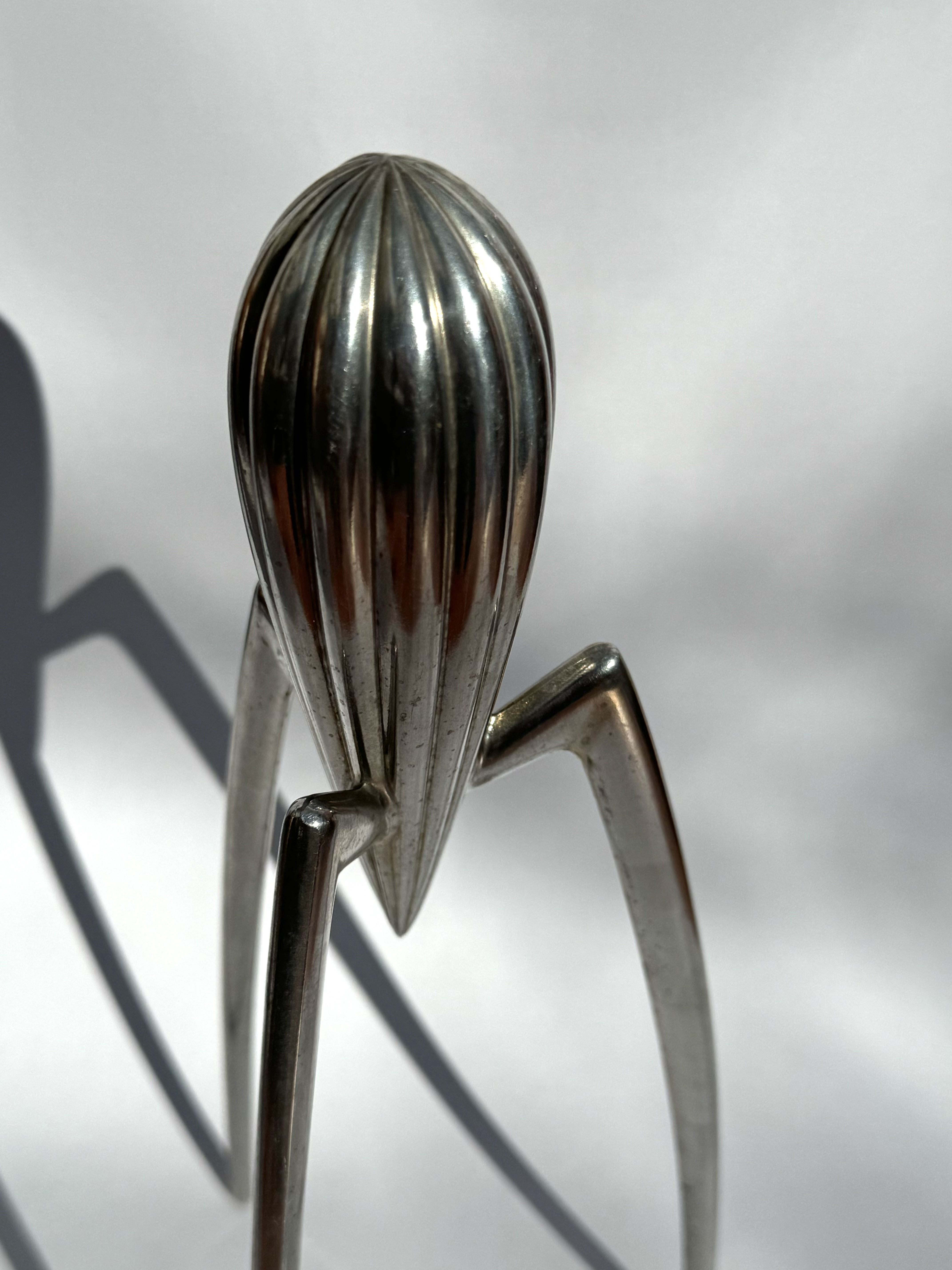 The “Juicy Salif” juicer, designed by Philippe Starck for Alessi in 1990
