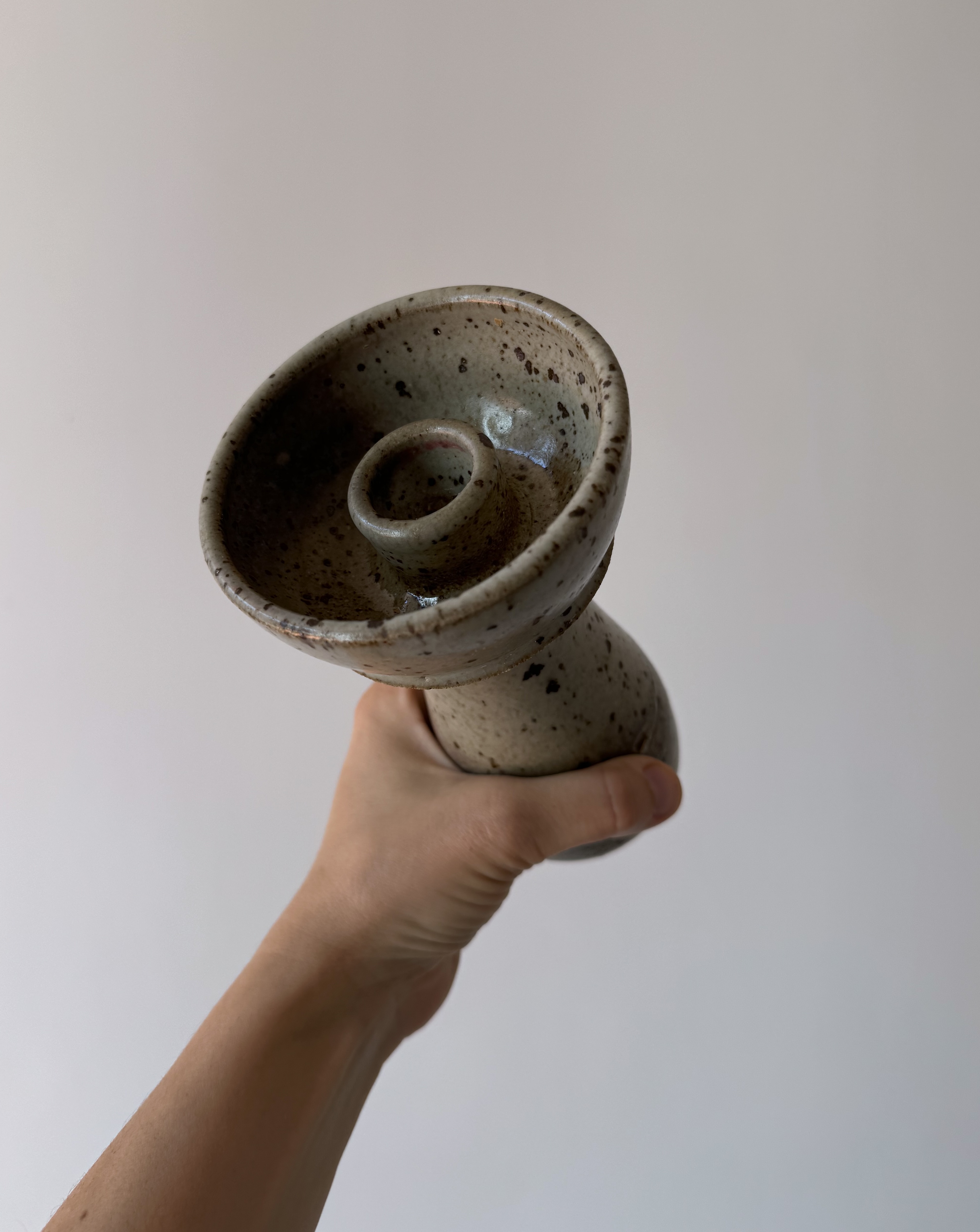 Handmade Ceramic Candle Holder 