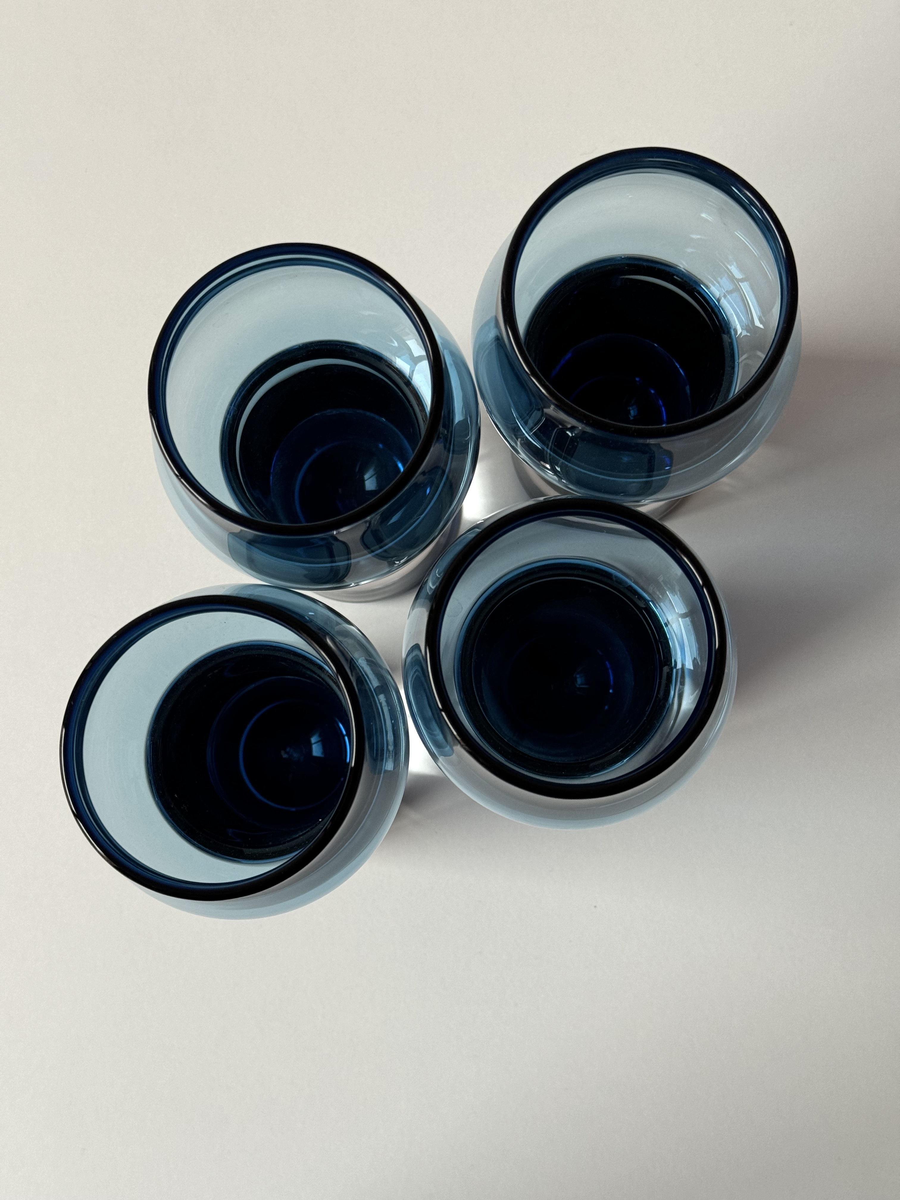 Glass Norwegian Vases /Designer Willy Johansson/1960s