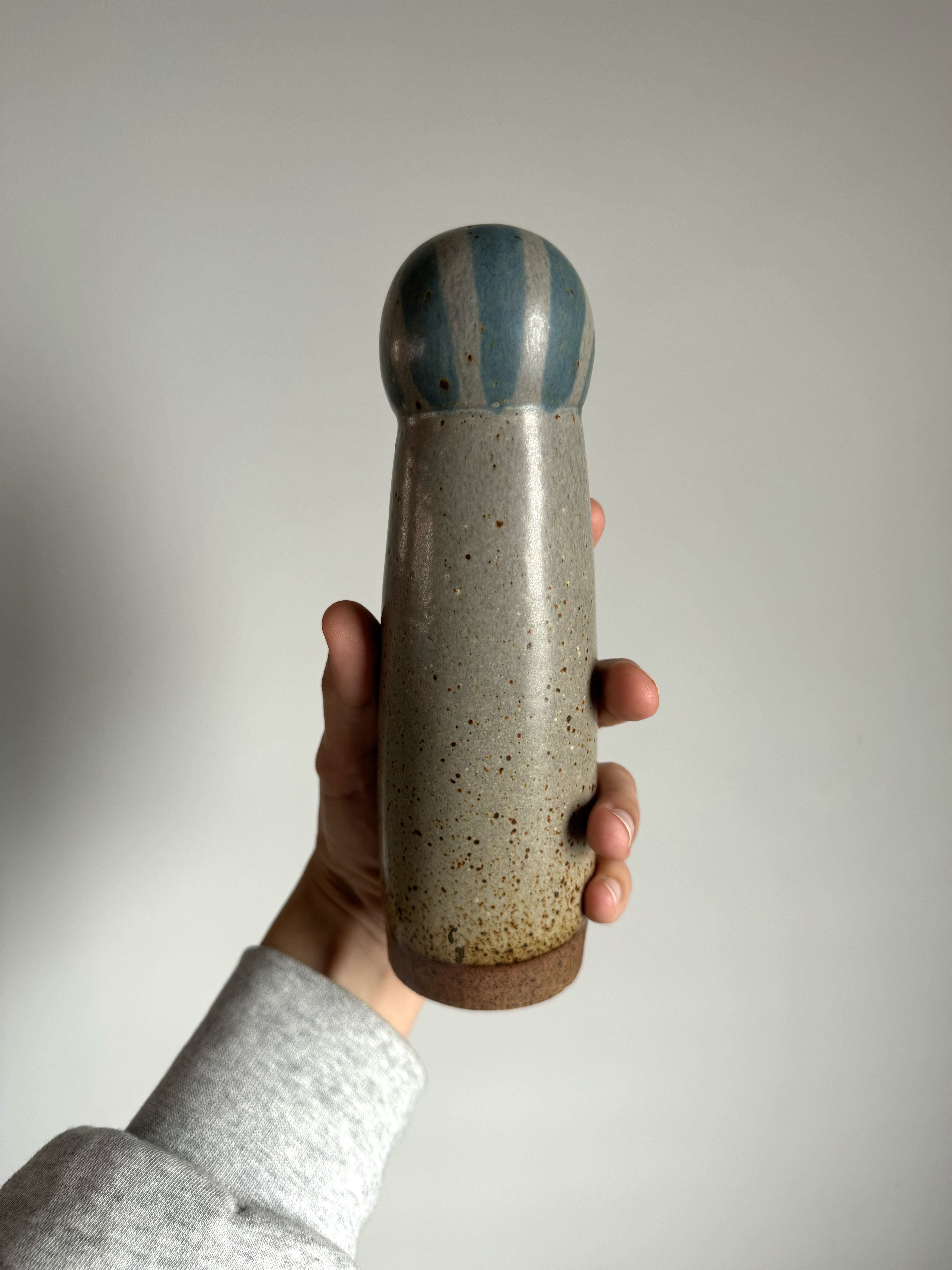 Handmade Ceramic Salt Shaker / Japan 1960s–70s