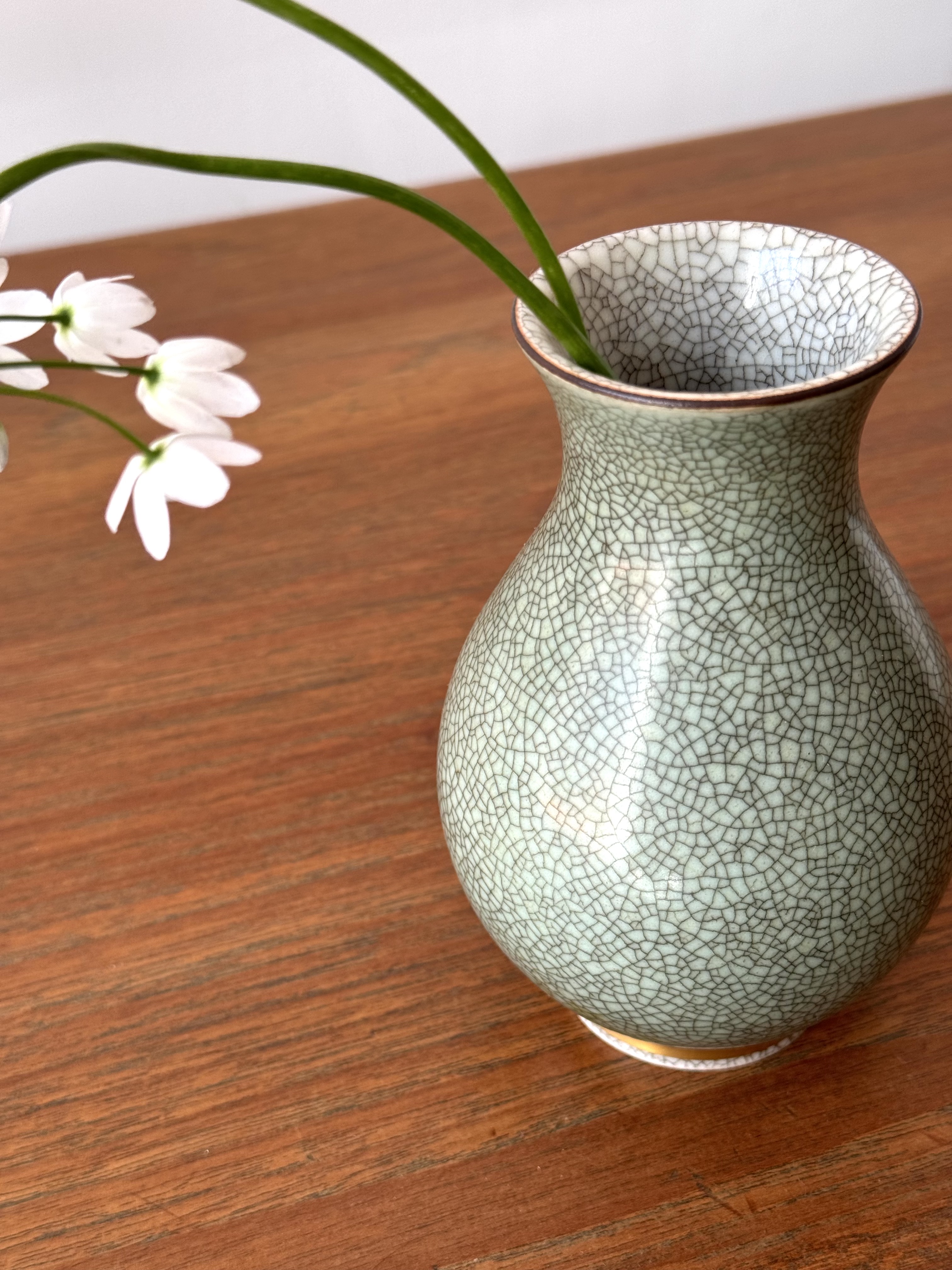 Handmade porcelain vase by Royal Copenhagen 