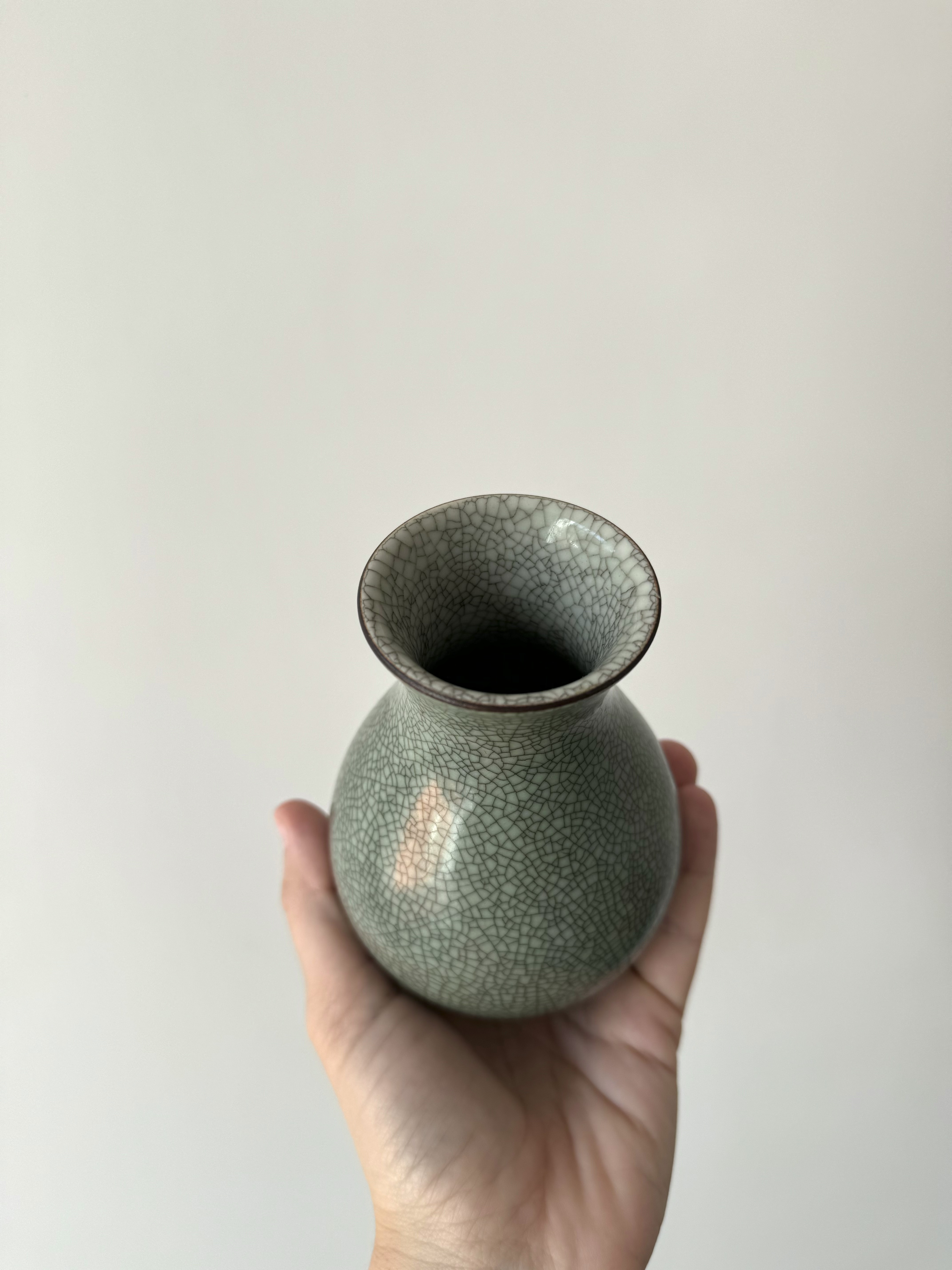Handmade porcelain vase by Royal Copenhagen 