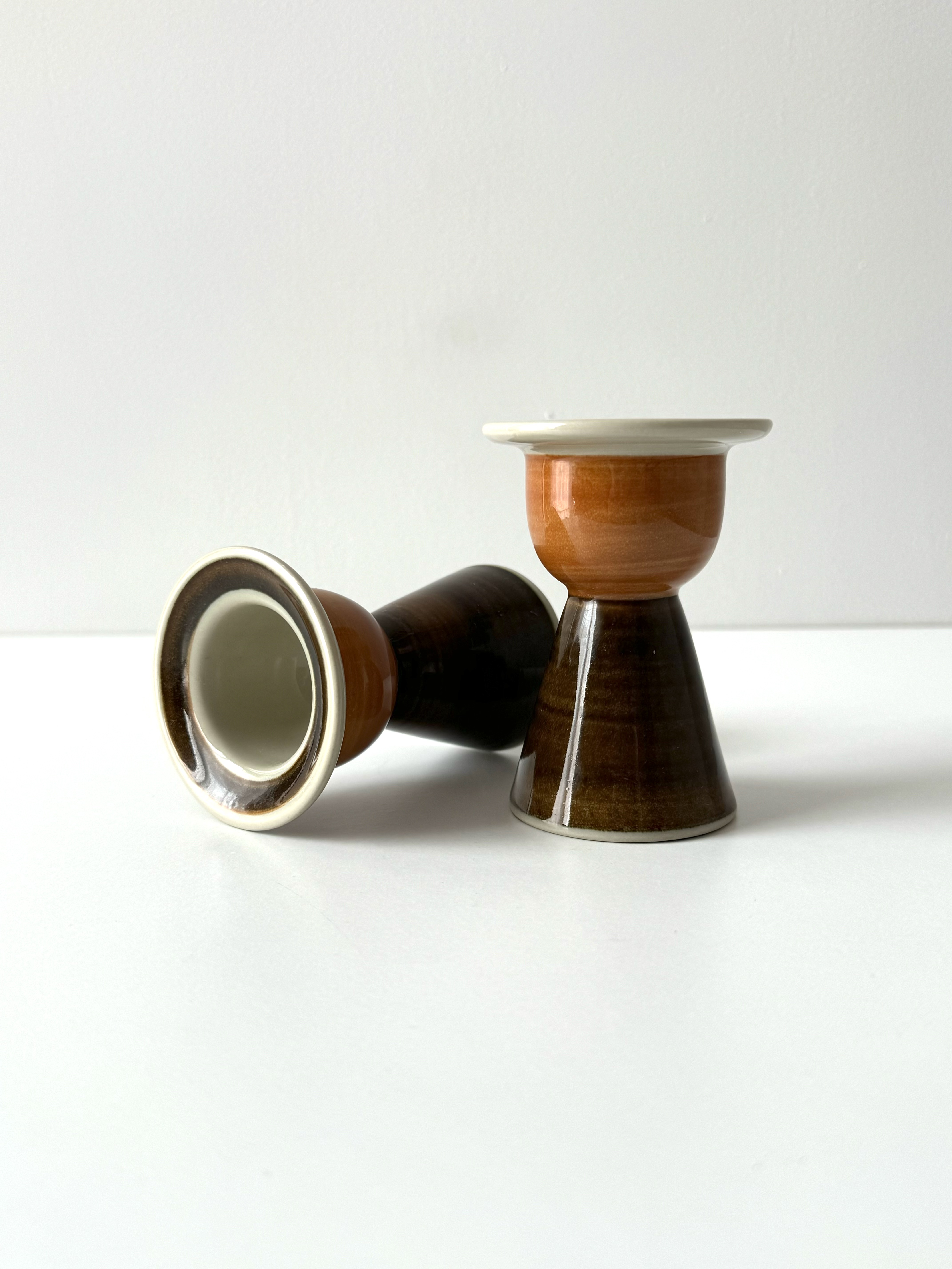 Ceramic Egg Cup, Set of 2 Rörstrand “Annika”/ Sweden