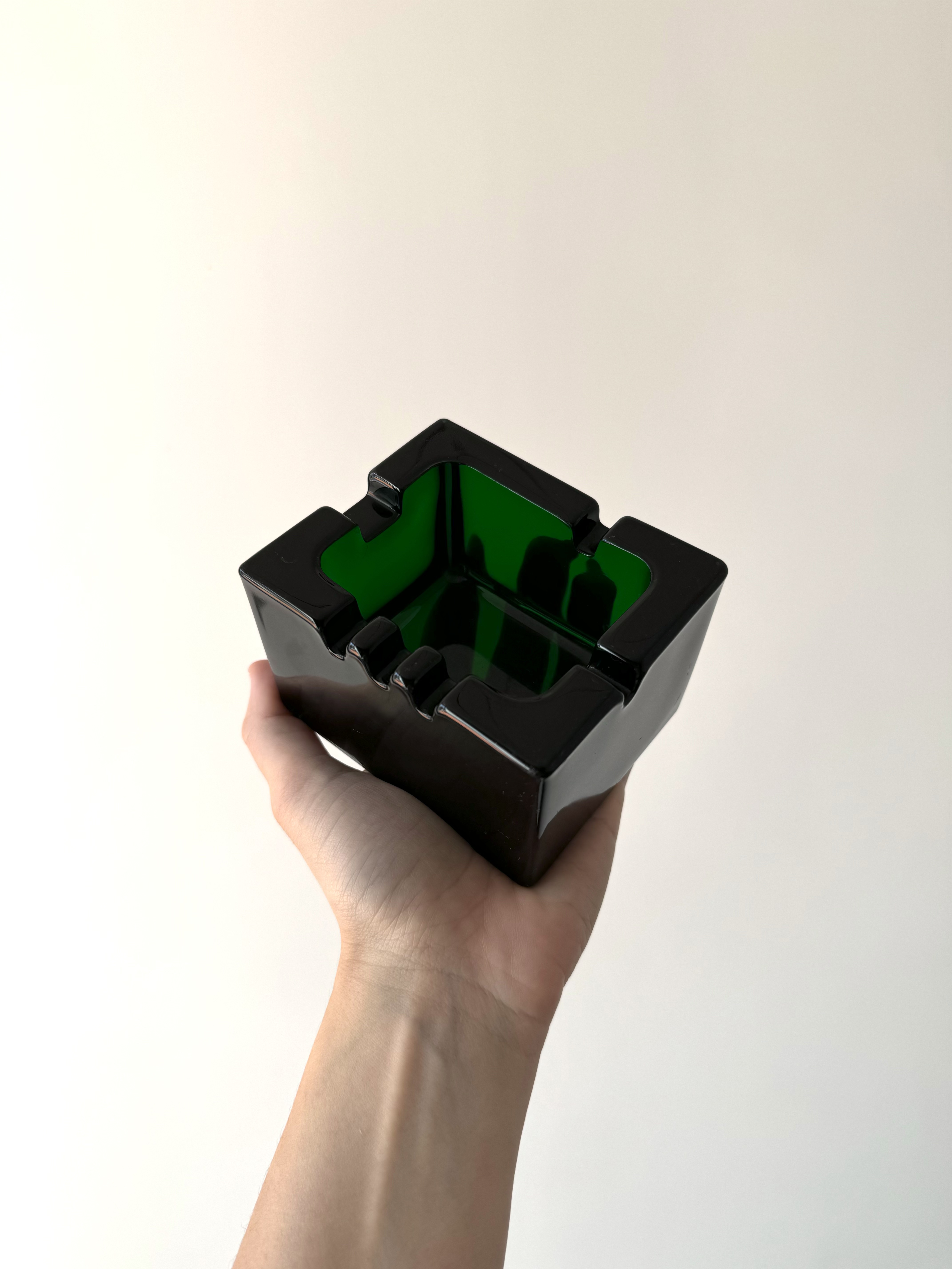 Ashtray/ Design by Kaj Franck for Nuutajärvi / Finland 1970s