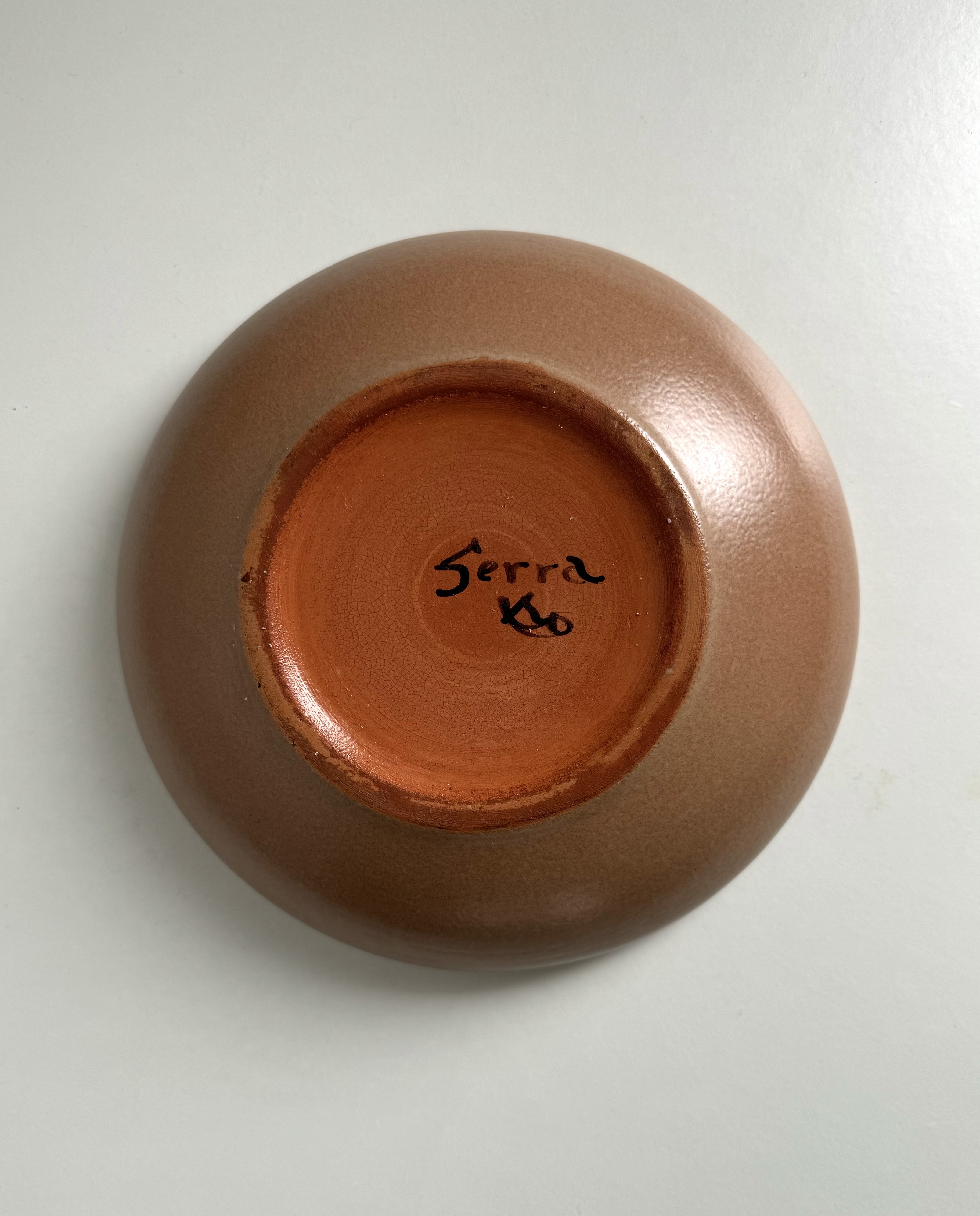 Handcrafted Spanish ashtray by Serra