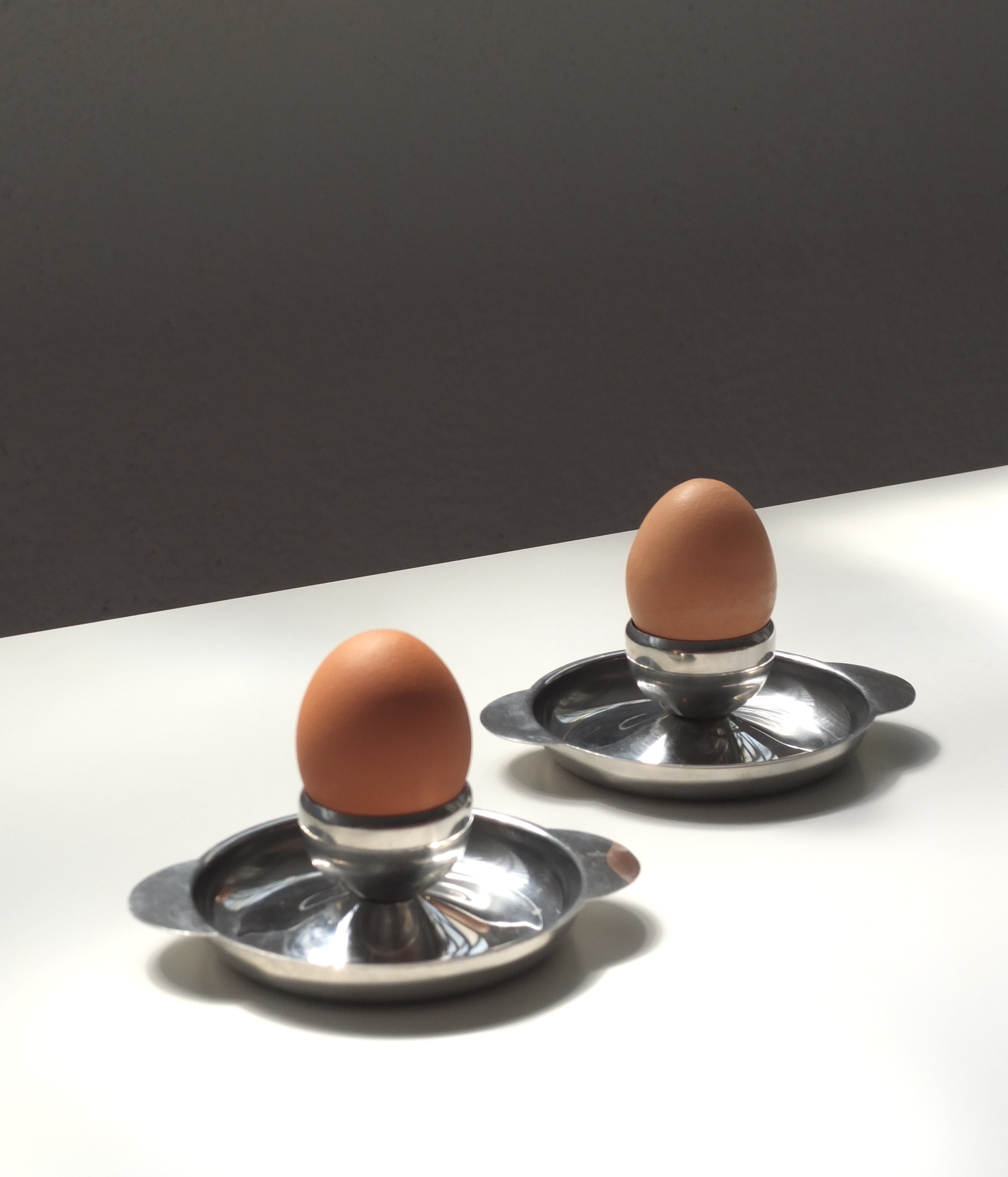 Metal Egg Poachers (Set of 2)